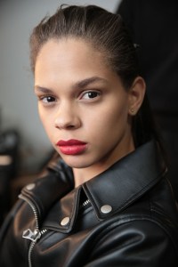Backstage at Helmut Lang RTW Fall 2019