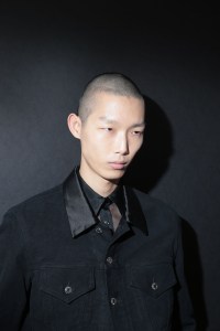 Backstage at Helmut Lang RTW Fall 2019