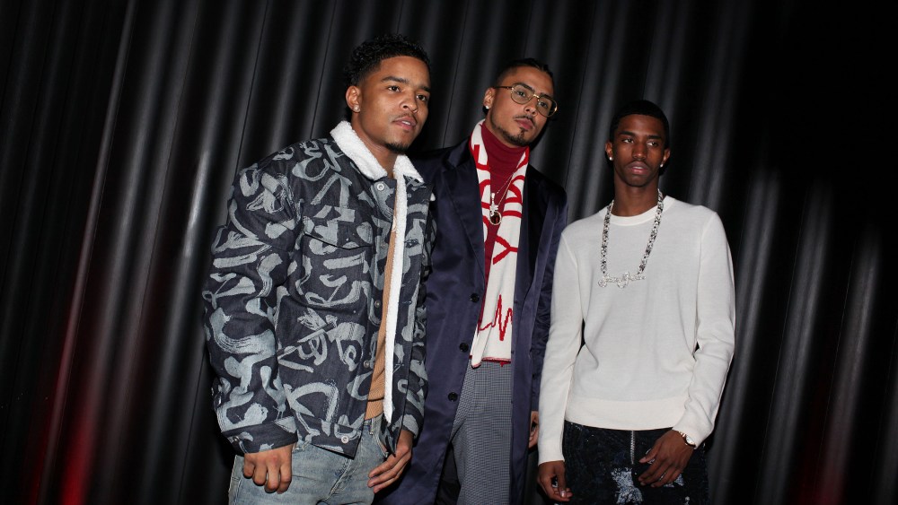 Justin Dior Combs, Quincy Brown, and Christian "King" Combs