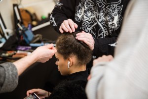 Backstage at Marc Jacobs RTW Fall 2019