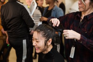 Backstage at Marc Jacobs RTW Fall 2019