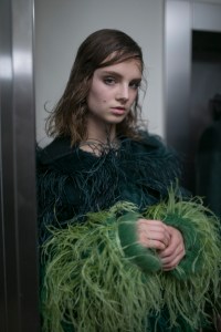 Backstage at Mary Katrantzou RTW Fall 2019