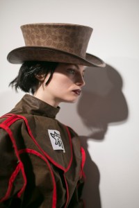 Backstage at Matty Bovan RTW Fall 2019