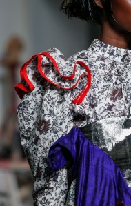 Details at Matty Bovan RTW Fall 2019