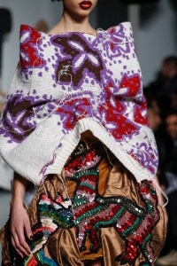 Details at Matty Bovan RTW Fall 2019