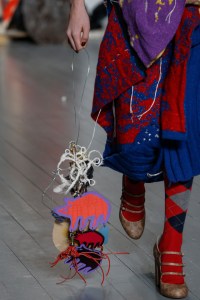 Details at Matty Bovan RTW Fall 2019