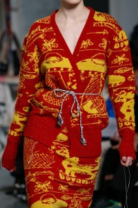 Details at Matty Bovan RTW Fall 2019