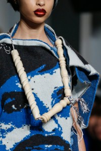 Details at Matty Bovan RTW Fall 2019