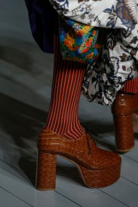 Details at Matty Bovan RTW Fall 2019