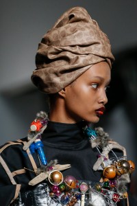 Details at Matty Bovan RTW Fall 2019