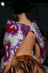 Details at Matty Bovan RTW Fall 2019