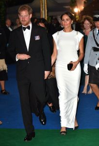 Prince Harry and Meghan Duchess of Sussex arrive for a reception and dinner at the palace in Nuku'alofa
Prince Harry and Meghan Duchess of Sussex tour of Tonga - 25 Oct 2018