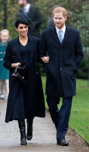 Meghan Duchess of Sussex and Prince Harry
Christmas Day church service, Sandringham, Norfolk, UK - 25 Dec 2018