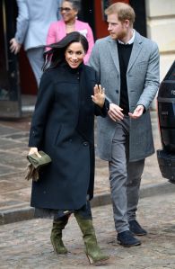 Prince Harry and Meghan Duchess of Sussex at the Old Vic theatre
Prince Harry and Meghan Duchess of Sussex visit to Bristol, UK - 01 Feb 2019