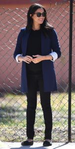 Meghan Duchess of Sussex in Asni Town
Prince Harry and Meghan Duchess of Sussex visit to Morocco - 24 Feb 2019
Prince Harry, Duke of Sussex, and Meghan Markle, Duchess of Sussex, visit Lyca Qualifiant Grand Atlas and meet students and teachers in Asni Town, Atlas Mountains, Morocco