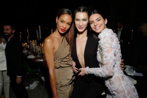 Joan Smalls, Bella Hadid and Kendall Jenner