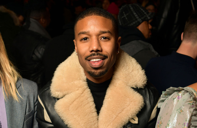 Michael B. Jordan in the front rowCoach show, Front Row, Fall Winter 2019, New York Fashion Week, USA - 12 Feb 2019