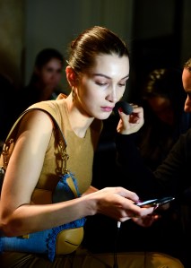 Backstage at Michael Kors RTW Fall 2019
