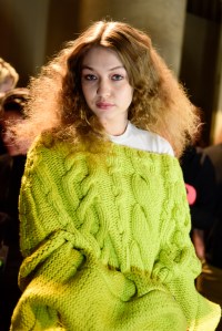 Backstage at Michael Kors RTW Fall 2019