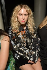 Courtney Trop in the front row