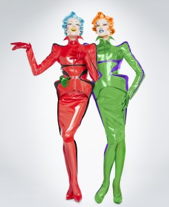 tage costumes for the show Mugler Follies photographed by Christian Gautier, 2013.