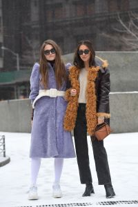 Street StyleStreet Style, Fall Winter 2019, New York Fashion Week, USA - 12 Feb 2019