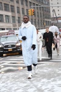 Street StyleStreet Style, Fall Winter 2019, New York Fashion Week, USA - 12 Feb 2019