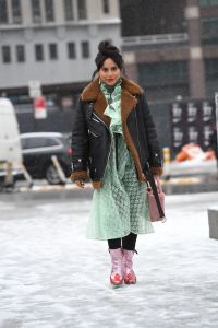 Street Style
Street Style, Fall Winter 2019, New York Fashion Week, USA - 12 Feb 2019