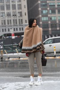 Street StyleStreet Style, Fall Winter 2019, New York Fashion Week, USA - 12 Feb 2019