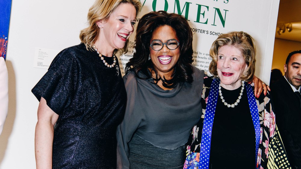Dr. Katherine Windsor, Oprah Winfrey, and Agnes Gund