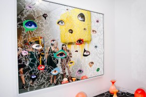 The scene at Sotheby's.