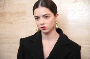 Backstage at Oscar de la Renta RTW Fall 2019