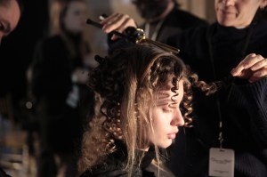 Backstage at Oscar de la Renta RTW Fall 2019
