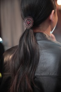 Backstage at Oscar de la Renta RTW Fall 2019