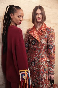 Backstage at Oscar de la Renta RTW Fall 2019