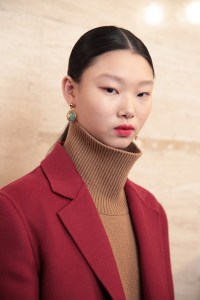 Backstage at Oscar de la Renta RTW Fall 2019