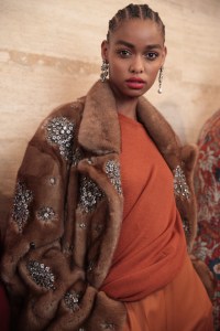 Backstage at Oscar de la Renta RTW Fall 2019