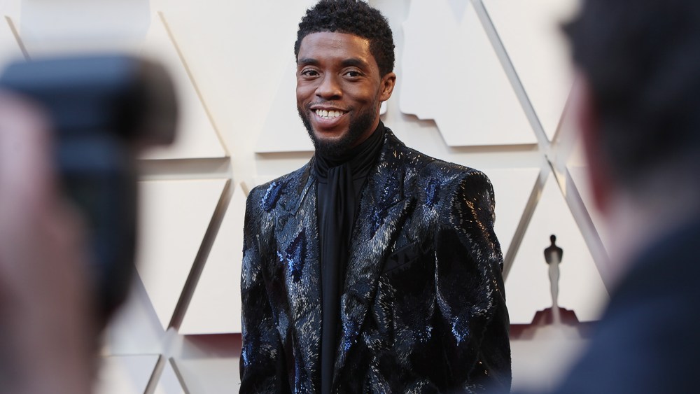 Chadwick Boseman in Givenchy Haute Couture
