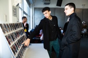Backstage at Palomo Spain Mens Fall 2019