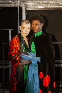 Backstage at Palomo Spain Mens Fall 2019