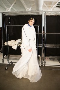 Backstage at Palomo Spain Mens Fall 2019