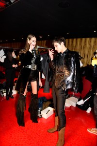Backstage at Philipp Plein RTW Fall 2019