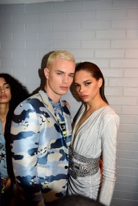 Backstage at Philipp Plein RTW Fall 2019