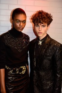 Backstage at Philipp Plein RTW Fall 2019
