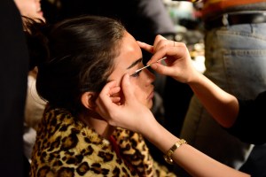 Backstage at Philipp Plein RTW Fall 2019