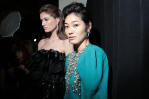 Backstage at Prabal Gurung RTW Fall 2019