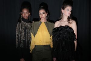 Backstage at Prabal Gurung RTW Fall 2019