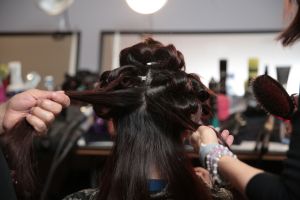 Backstage at Prabal Gurung RTW Fall 2019