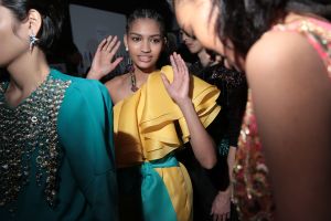 Backstage at Prabal Gurung RTW Fall 2019