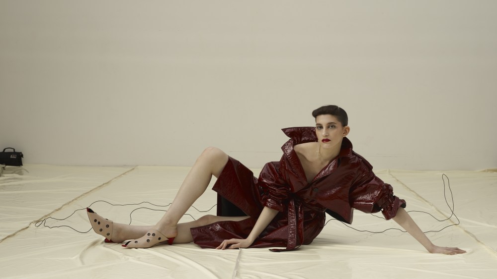 A look from the Proêmes de Paris fall 2018 collection